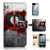 ( For iPhone 8 Plus / iPhone 7 Plus ) Flip Wallet Case Cover & Screen Protector Bundle - A21069 Super Hero Deadpool Sign