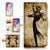 (for iPhone X/iPhone Xs) Flip Wallet Case Cover & Screen Protector Bundle! A1369 Nightmare Before Christmas
