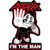 C and D Visionary Anthrax Im The Man Sticker Multi Color