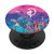 Teal Blue Pink Gradient Turtle Monogram Initial Letter P PopSockets Grip and Stand for Phones and Tablets