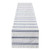 DII Zig Dobby Tabletop Collection Table Runner 14x72 French Blue