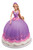 DecoPac Disney Princess Doll Signature Cake DecoSet Cake Topper, Rapunzel, 11"