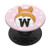 Corgi Butt gifts for Girls Pembroke Welsh Corgi Mom Letter W PopSockets Grip and Stand for Phones and Tablets