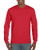 Gildan Mens Ultra Cotton Long Sleeve T-Shirt Style G2400 Red X-Large