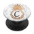 Gold Pineapple Letter C Initial Monogram Tropical Fruit PopSockets Grip and Stand for Phones and Tablets