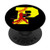 Softball Letter P - Monogram Initial Alphabet - Batter PopSockets Grip and Stand for Phones and Tablets
