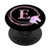 Letter E Intial Unicorn Letter E Monogram PopSockets PopGrip Swappable Grip for Phones  and  Tablets