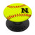 Softball Initial N Name Player Monogram Catcher  and  Pitcher PopSockets Grip and Stand for Phones and Tablets