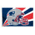 Fremont Die NFL New England Patriots 3 x 5 Flag with Grommets 3 x 5-Foot Helmet