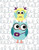 Posterazzi Owl V Poster Print by Tamara Robinson 11 x 14