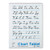 Pacon 74610 Chart Tablets wCursive Cover Ruled 24 x 32 White 25 Sheets