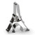 Patisse Eiffel Tower Cookie Cutter Stainless Steel 01884, size 3-1/8" or 8 cm