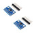 Comimark 2Pcs MCP9808 High Accuracy I2C IICTemperature Sensor Breakout Board ±0.25°C 0.0625°C