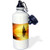 3dRose inchSailing In Orange n Yellow Watersinch Sports Water Bottle 21 oz White