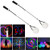 SAIVEN LED Poi Balls - Coloured Lighted LED Glow Poi - Spinning LED Light Toy Rave Toy Orbit for Beginner and Professional