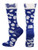 TCK Nevada Wolf Pack Womens Savage Socks BlueWhite Medium