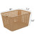 Ggbin Plastic Storage Organizer Basket, 3-Pack
