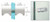 CRL Satin Chrome Back-to-Back E-Z Grip Style Knob