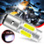 Extremely Bright Xenon White BA20D LED Motorcycle Headlight Bulb H6 LED Headlight Lamp 12V