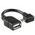 C and E CNE54415 USB 2.0 Female to Micro USB Male On-The-Go Cable Adapter Right Angle