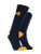TCK Michigan Wolverines Dress Socks Deans List BlueMaize Large