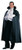 Rubies Full Length Cape Costume with Stand Up Foam Collar Black One Size