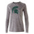 Ouray Sportswear NCAA Michigan State Spartans Adult Women Holloway W ls Electrify 2.0 2X Graphite Heather