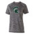 Ouray Sportswear NCAA Michigan State Spartans Adult Women Holloway W Ss Electrify 2.0 Small Black Heather