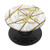 E Yellow Geometric White Abstract Initial Monogram Letter PopSockets Grip and Stand for Phones and Tablets
