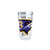 Tervis 1196031 NFL Baltimore Ravens Colossal Wrap Individual Tumbler, 16 oz, Clear