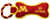 Pet Goods Manufacturing BONERP-070 NCAA Minnesota Golden Gophers Bone with Rope Dog Toy