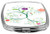 Rikki Knight Compact Mirror Delicate Floral