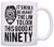 90th Birthday Gifts For All Against Law to Look This Good at Ninety Gift Coffee Mug Tea Cup White