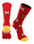 TCK Maryland Terrapins Socks Mayhem Crew Socks RedGoldWhite Large