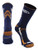 TCK UTEP Miners Champion Crew Socks BlueOrange Large