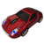 Wireless Mouse 2.4GHz Cool Sport Car Shape Optical Cordless Mice with USB Receiver for PC Laptop Computer Notebook Red