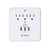 Century 3 Outlet Wall Mount Surge Protector Adapter with 3 USB Charging Ports (4.2A) - White