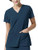 WonderWink Hp Sync V-Neck Womens Scrub Top Caribbean Large