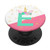 Unicorn Monogram Cute Present Initial Letter E Birthday Gift PopSockets Grip and Stand for Phones and Tablets