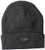 Steve Madden Mens NY PU Patch High Profile Beanie Grey One Size