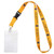 Fort Hays University NCAA Car Keys College ID Badge Holder Lanyard Keychain Detachable Breakaway Snap Buckle w Pouch Yellow