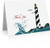 Lighthouse Thank You Cards 24 Foldover Cards and Envelopes