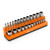 Olsa Tools Magnetic Socket Organizer  14-inch Drive  SAE Orange  Holds 26 Sockets  Premium Quality Tools Organizer