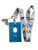 Weather Print Lanyard wID Badge Holder and Charm