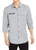 INC Mens Gray Long Sleeve Collared Button Down Casual Shirt Size M