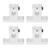 4PCS SK10 Aluminum Linear Motion Rail Guide Support for Diameter 10mm Linear Motion Rod