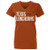 NCAA Texas Longhorns Womens Claire V Neck Tee Texas Orange Medium