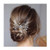 Campsis Bridal Wedding Hair Pins Silver Sparkly Rhinestones Hairpin Pearl Bride Hair Accessories for Women and GirlssPack of 2 Silver