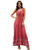 LANISEN Summer Beach Dresses for Women 2019Sleeveless Floral Ruffles V Neck Casual Beach Long Sun Dress Empire Waist Cotton Cocktail Party Maxi Dress Red-Floral S LANISEN Summer Beach Dresses for Women 2019Sleeveless Floral Ruffles V Neck Casual Beach Long Sun Dress Empire Waist Cotton Cocktail Party Maxi Dress Red-Floral S