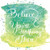 Believe You Can Poster Print by N Harbick 12 x 12